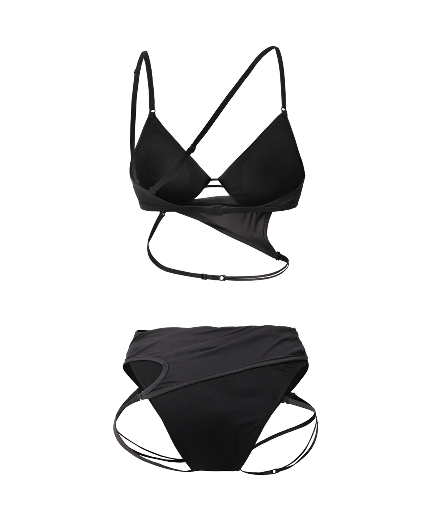 OJOS Layered Mesh Strap Bikini