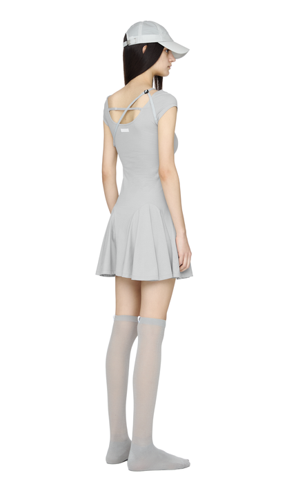 OJOS i:e Fluid Capsleeve Dress 01