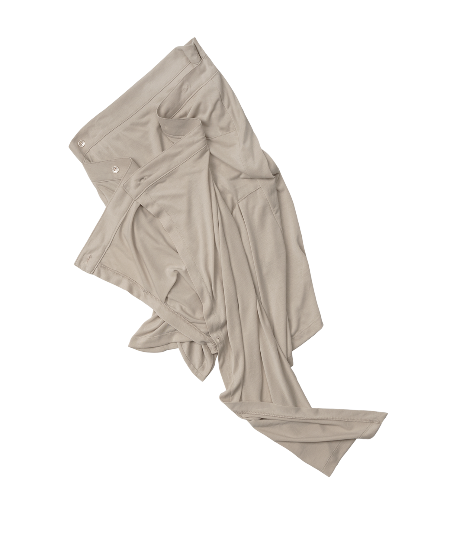 OJOS Jersey Drape Wrap Skirt – DALAC SEOUL OJOS Jersey Drape Wrap Skirt – DALAC SEOUL