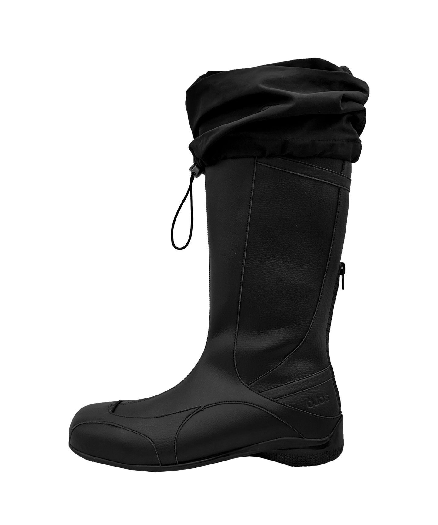 Ojos Nylon folding leather boots