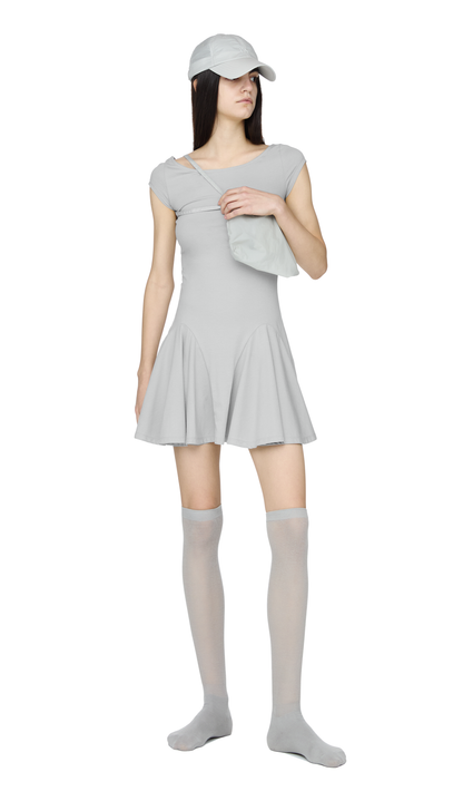 OJOS i:e Fluid Capsleeve Dress 01