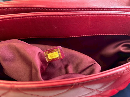 D250628-3-2リイ レッド　マトラッセ　ラムスキン