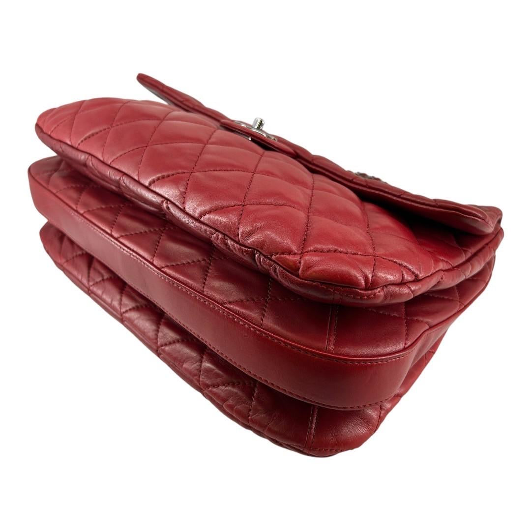 D250628-3-2リイ レッド　マトラッセ　ラムスキン