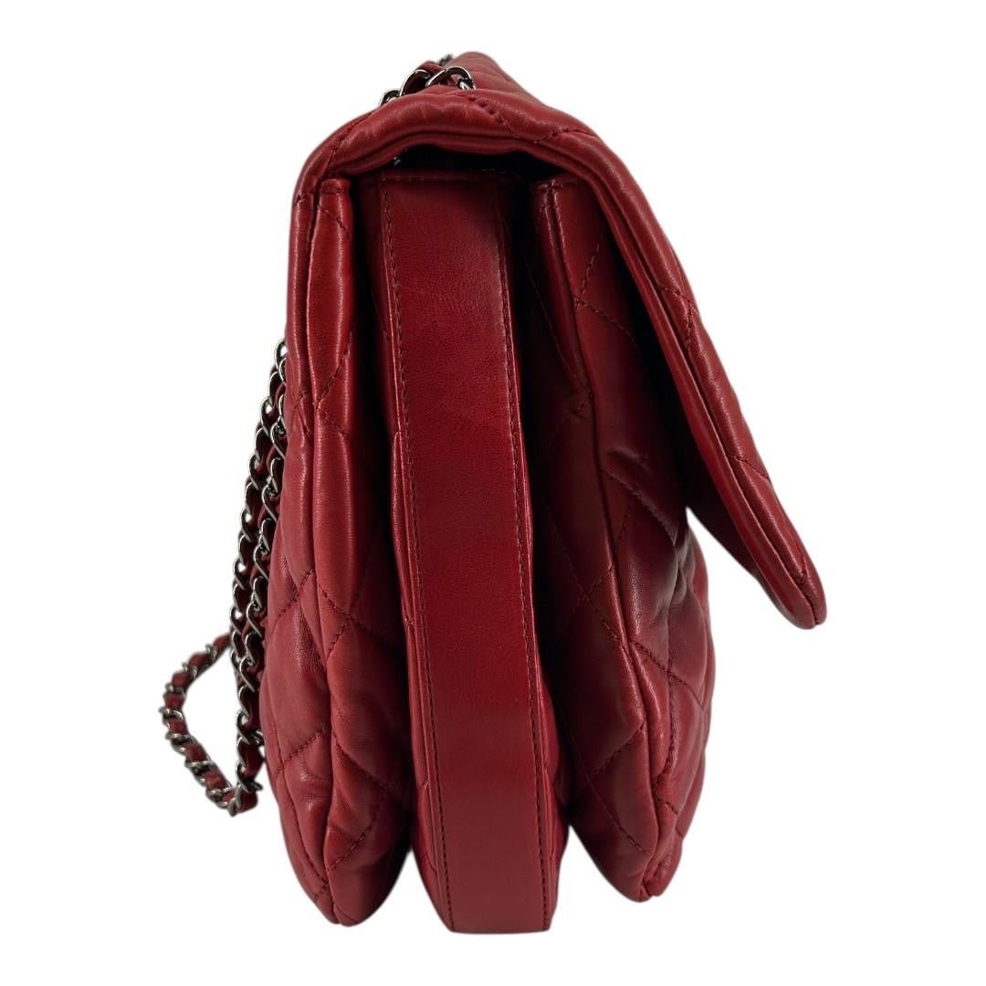 D250628-3-2リイ レッド　マトラッセ　ラムスキン