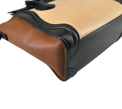 D250915-4-6へ CELINE	ハンドバッグ	ラゲージ　ナノショッパー