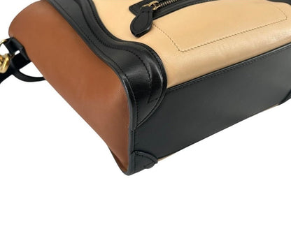 D250915-4-6へ CELINE	ハンドバッグ	ラゲージ　ナノショッパー