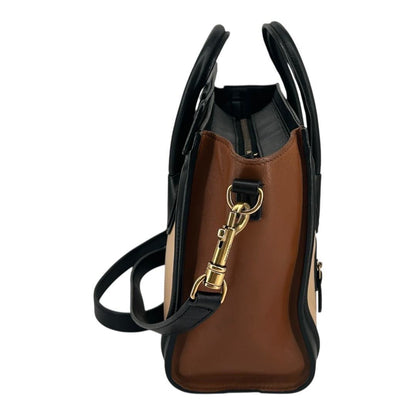 D250915-4-6へ CELINE	ハンドバッグ	ラゲージ　ナノショッパー