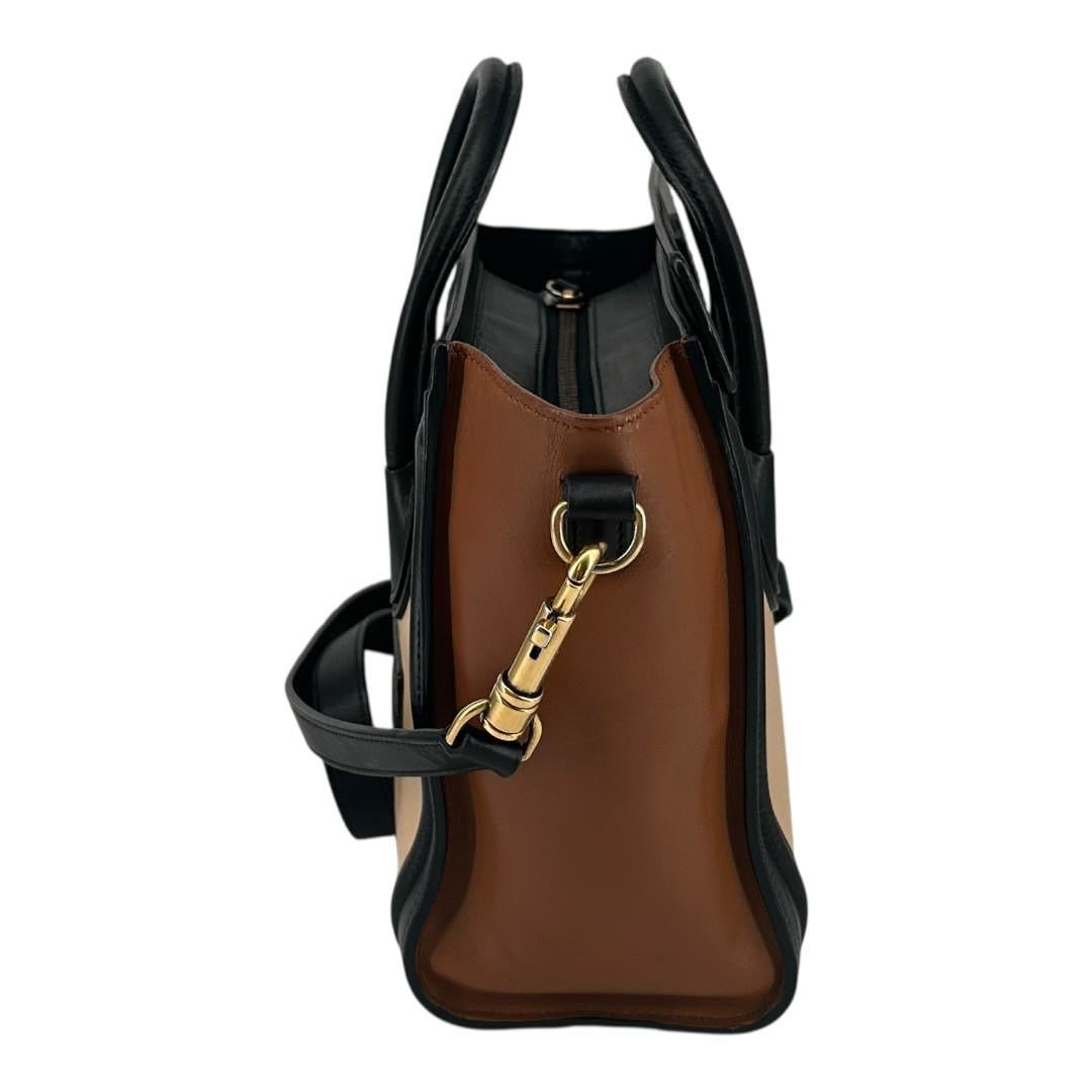 D250915-4-6へ CELINE	ハンドバッグ	ラゲージ　ナノショッパー