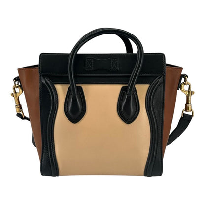 D250915-4-6へ CELINE	ハンドバッグ	ラゲージ　ナノショッパー