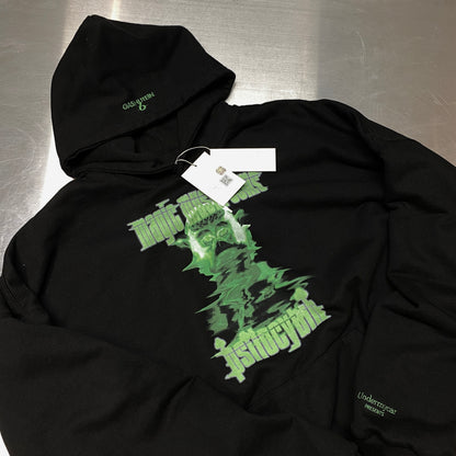 Undermycar MAGIC MUSHROOM HOODIE POISON GREEN