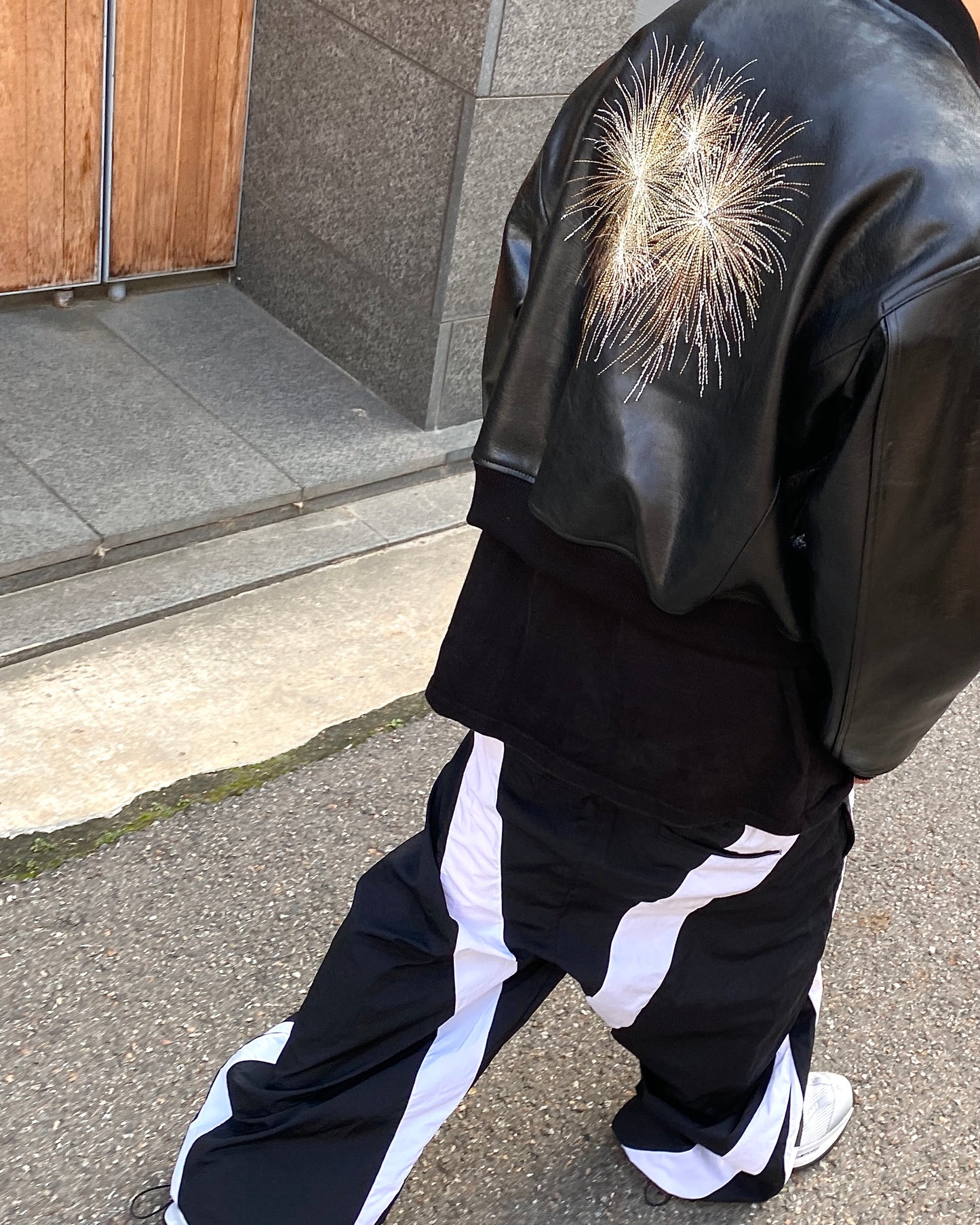 Undermycar WHIRLPOOL TWISTED TRACKPANTS