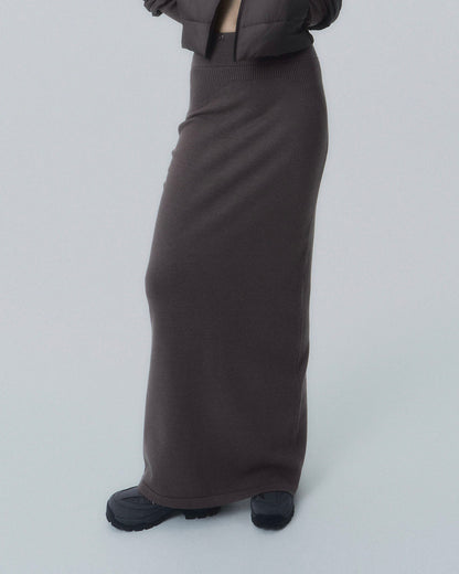 OJOS i:e Fluid Knit Skirt 01