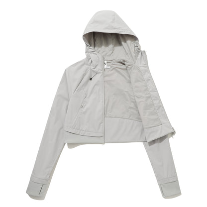 OJOS x DESCENTE Crop Hard Shell Jacket SP322HJK99