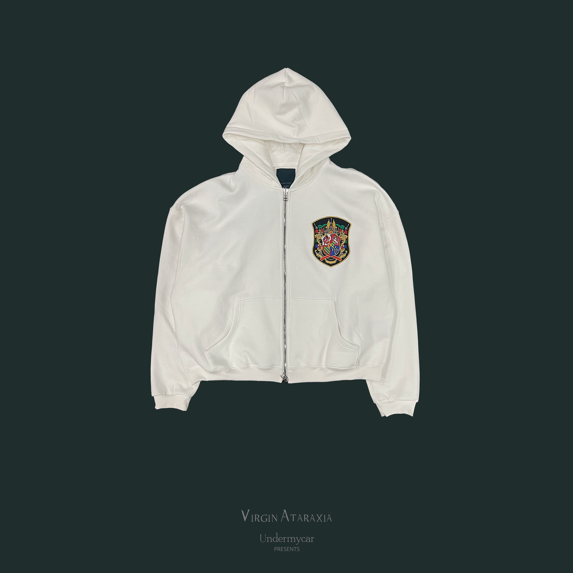 ＊韓国＊［AMBLER］Hug me Hoodie 2color S-L Print On Demand: 996MR - NuBlend Hooded Sweatshirt
