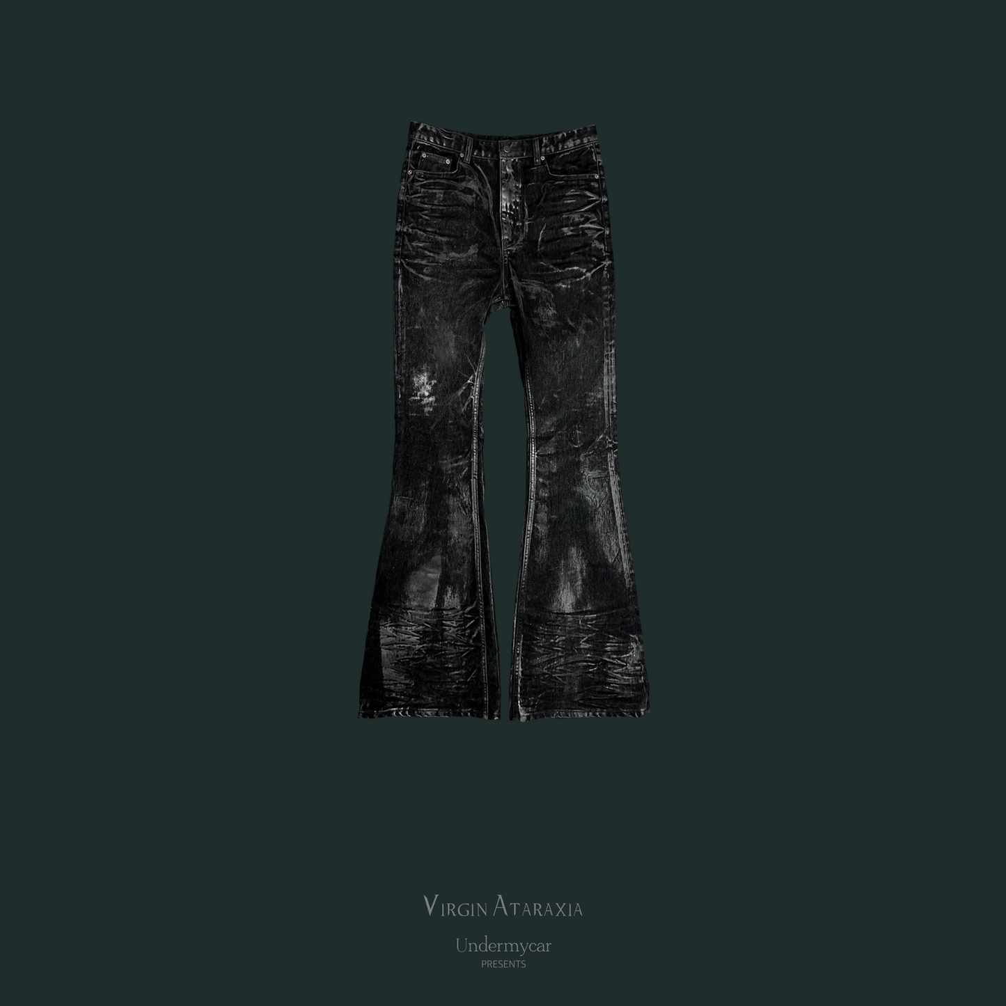 Undermycar GLACIAL VELVETIN FLARED JEANS